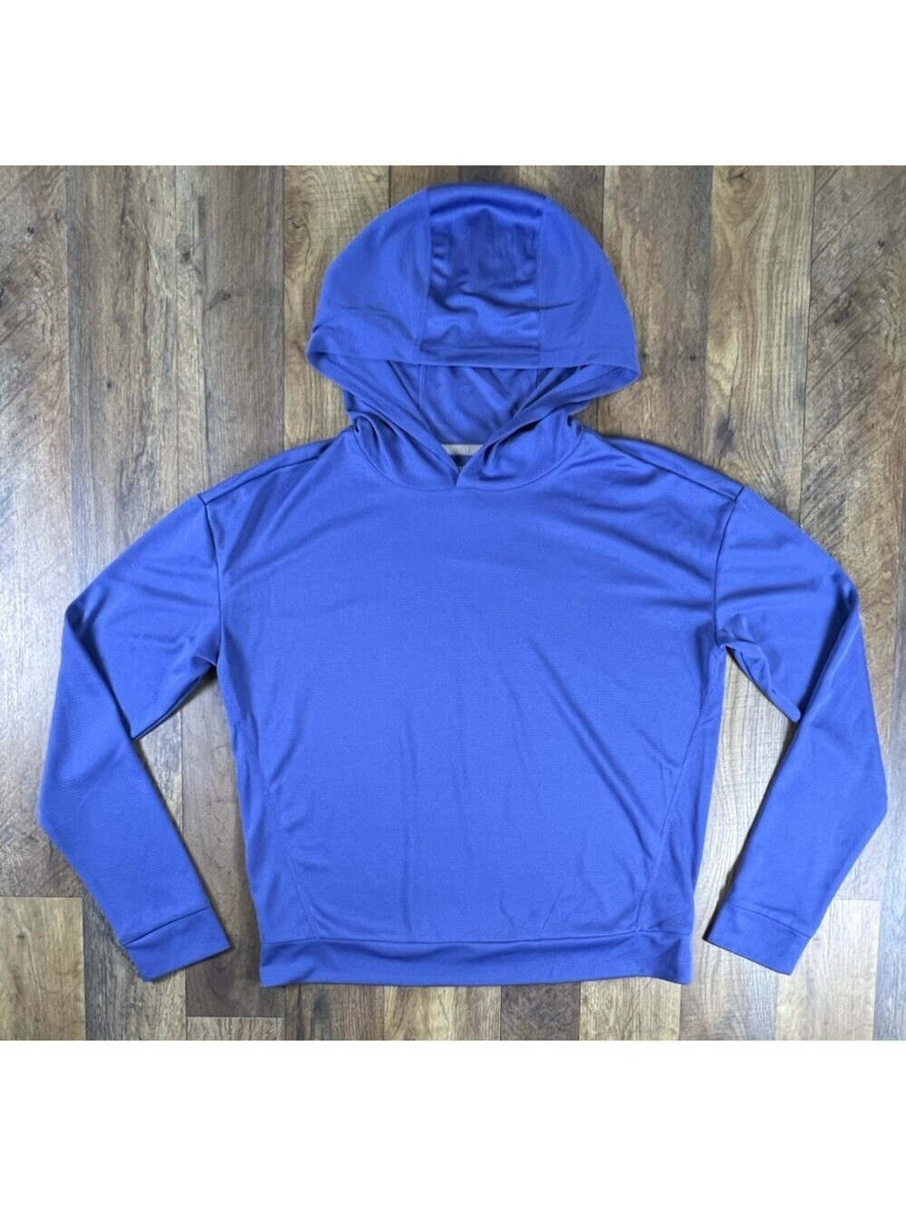 Reel Legends Hoodie Womens Freeline M Long Sleeve Crop Short Poly Lightweight